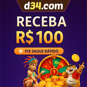 d34.com Ganhe R$ 100,00 Gratis